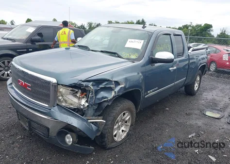 2007 GMC Sierra 1500 Slt из США, поврежденный, VIN 1GTEK19097Z534354